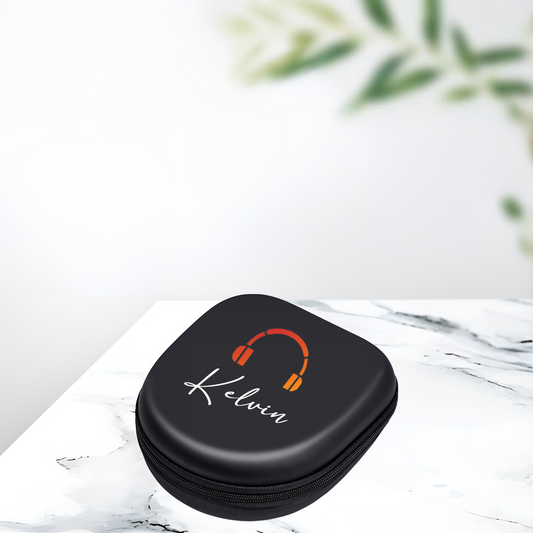 Personalised Utopia Pro Active Noise-Cancelling Bluetooth Headphones - Art + Name