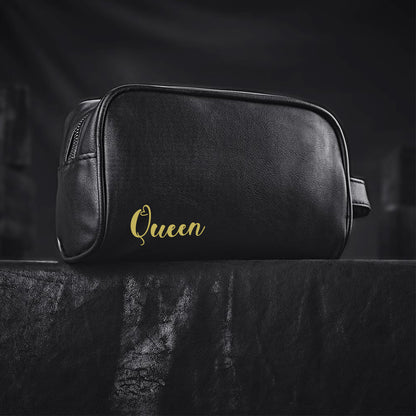 Claska Luxe Toiletry Bag - Yellow Name
