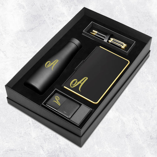 Opulence Gift Set - Cursive Initial