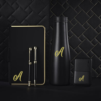 Opulence Gift Set - Cursive Initial
