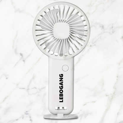Zephyra Rechargeable Handheld Mini USB Fan - Name Only