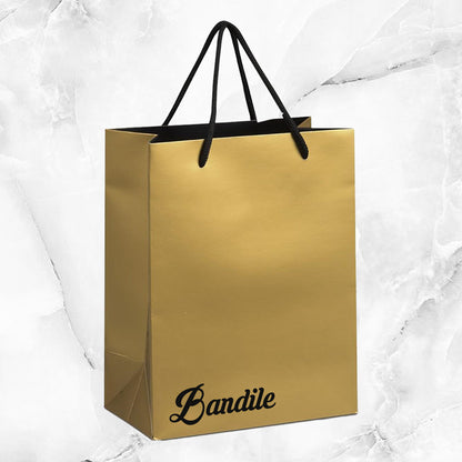 Glow Mini Paper Gift Bag - Name (Bottom)
