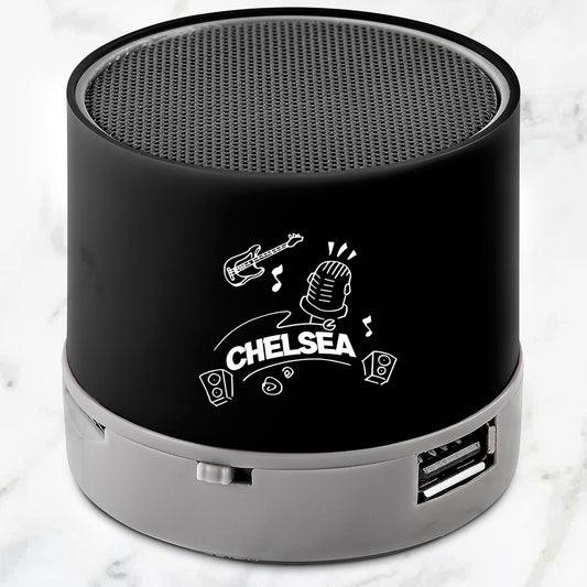 Vertex Bluetooth Speaker - Name + Art