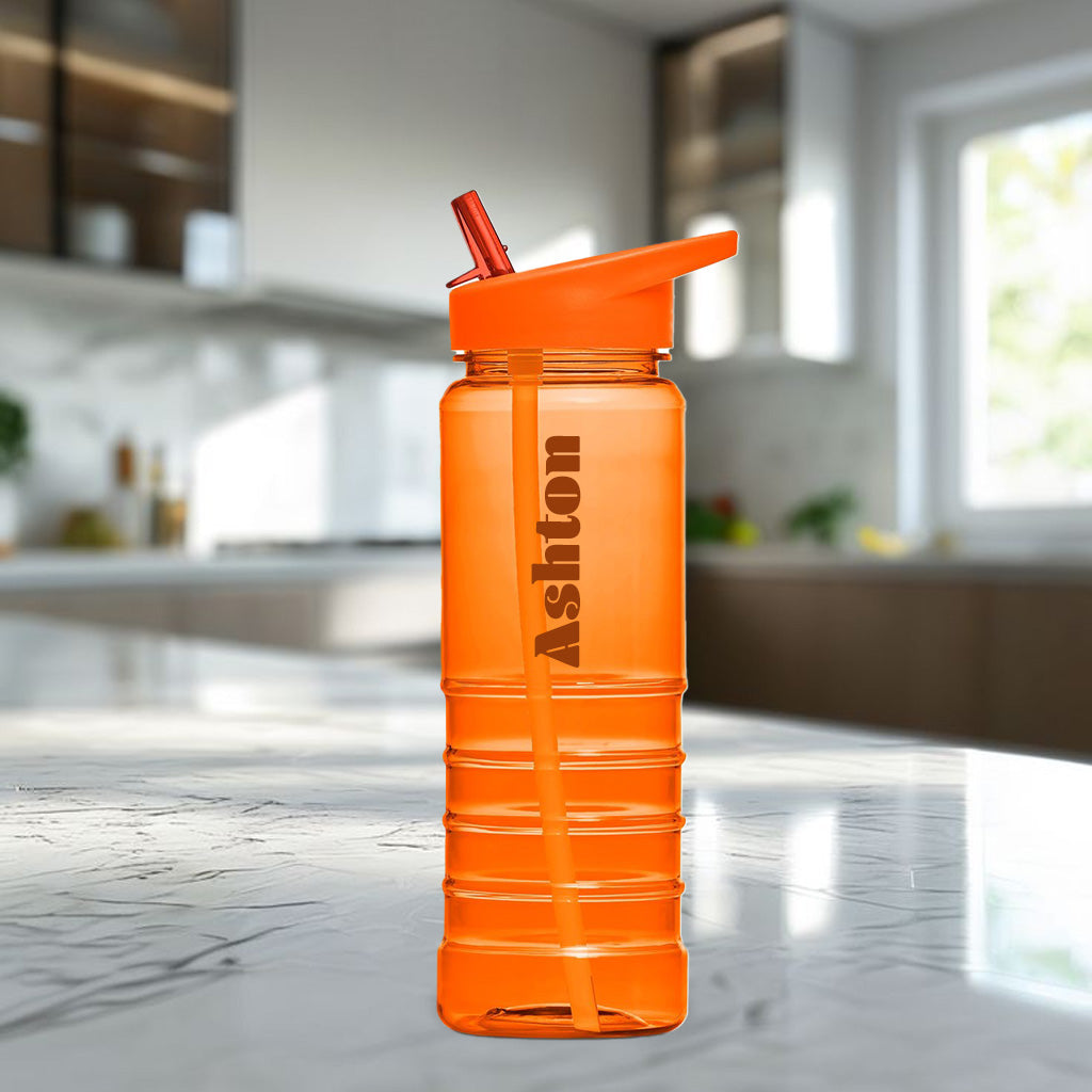 HydraFlow Plastic Water Bottle- Name