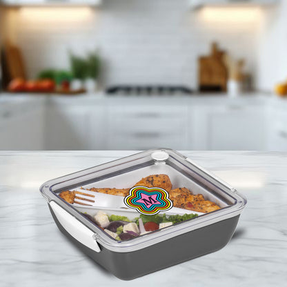 Personalised Flower Initial  Lunch Box Set