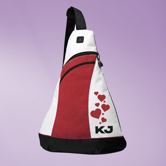 ArcticEdge Hearts Shoulder Bag