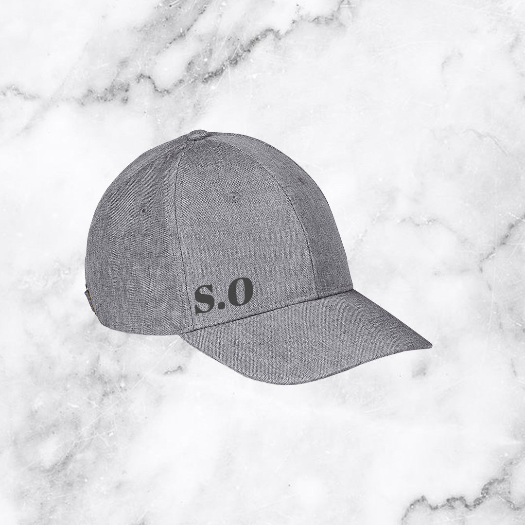 Lennox Linen Cap 6 Panel - Initials