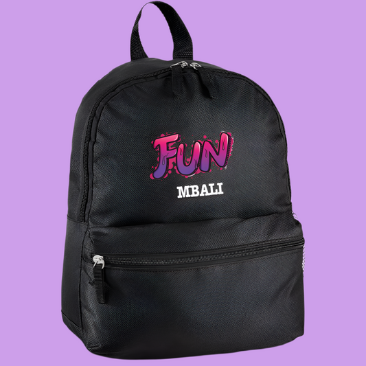 Personalised Fun Backpack