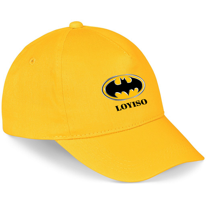 Kids Batman - Personalized Name Cap