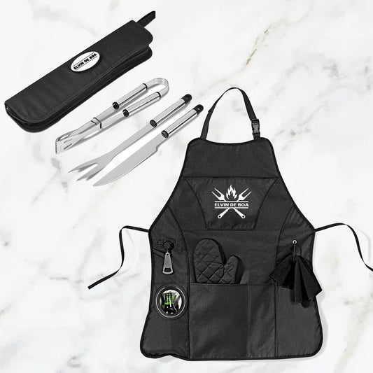 Personalized Name Grill Master Carving Set