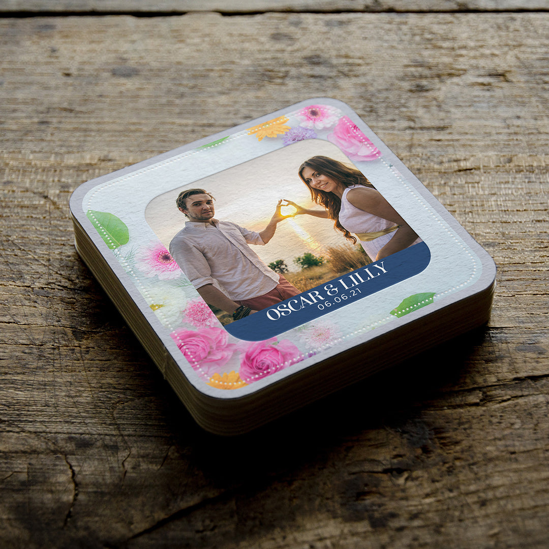 Personalized Full-Color Coaster Picture