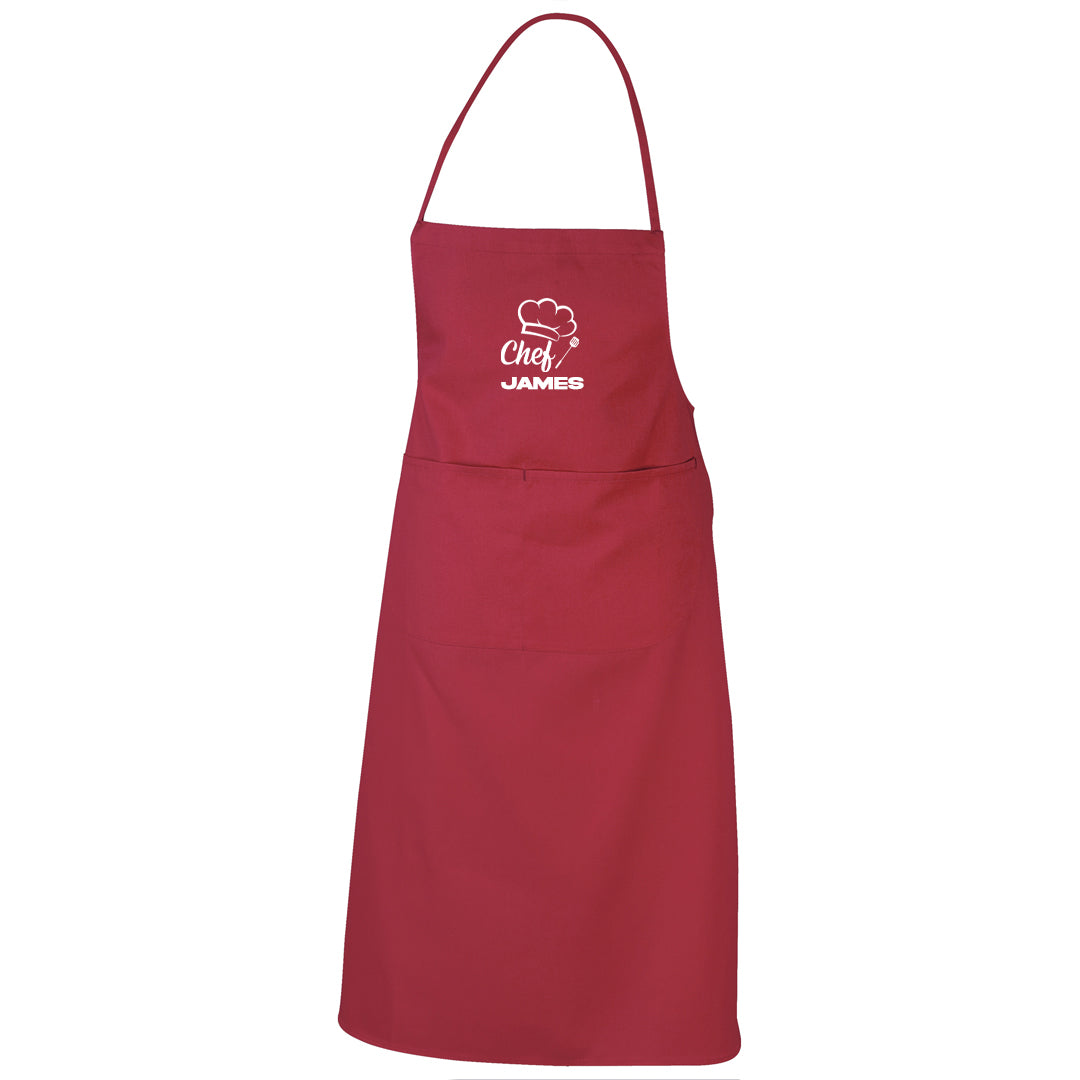 Personalized Apron Chef James