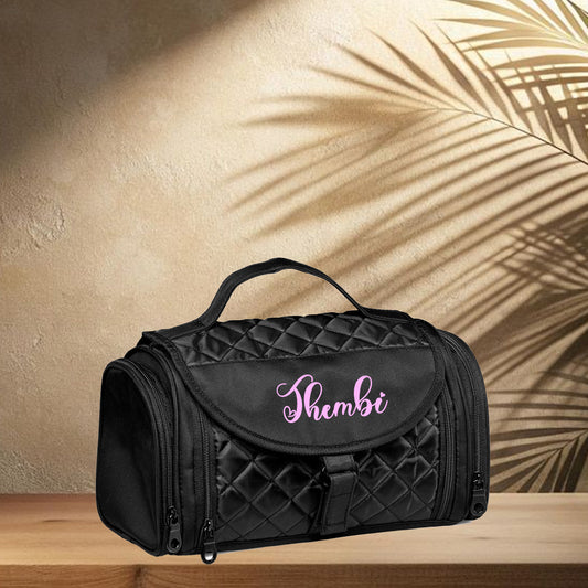 Classic Cosmetic Bag - Purple Name