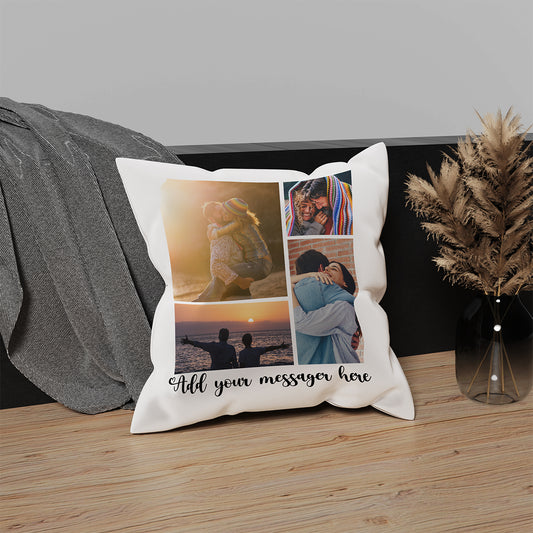 Personalised Photo Collage Scatter Cushion