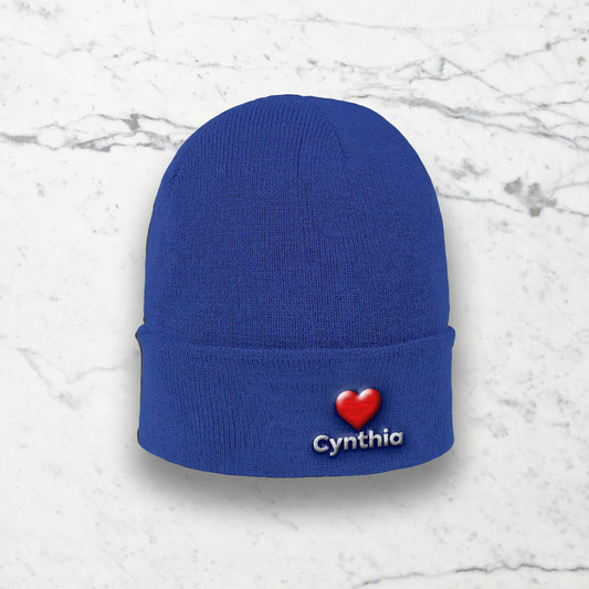 Personalized Name Colorado Acrylic Beanie