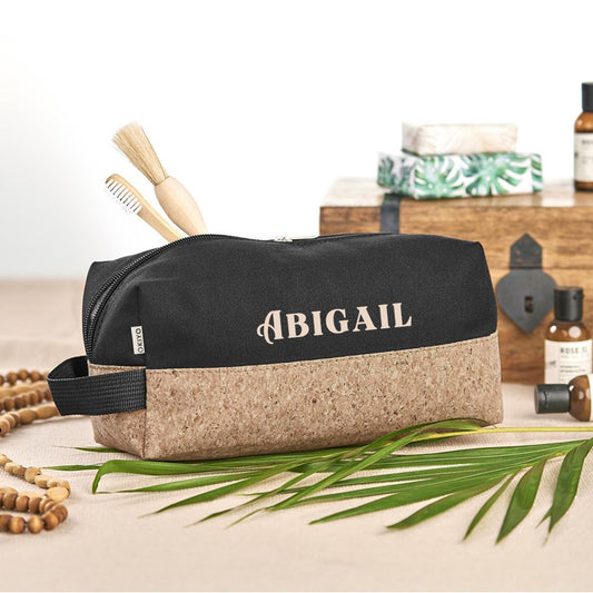 Koru Eco-Friendly Toiletry Bag - Name (BOLD)