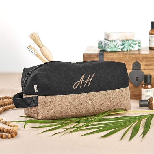 Koru Eco-Friendly Toiletry Bag - Initials