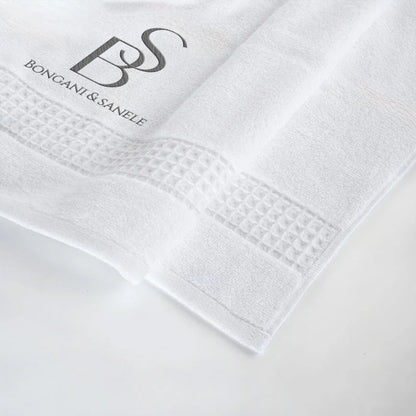 Personalised WaffleWeave Design Bath Sheet