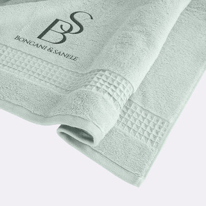 Personalised WaffleWeave Design Bath Sheet