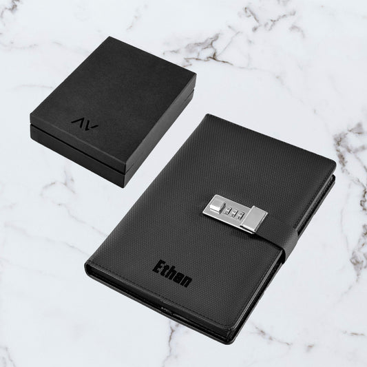 The VaultWrite Hard Cover Notebook - Name ONLY