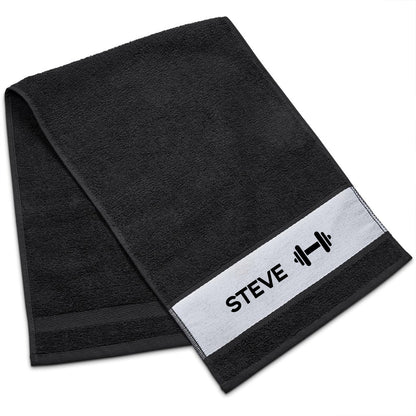 Active Sports & Hand Towel -Name ONLY