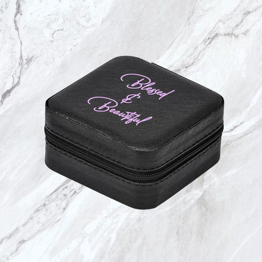Elegance Travel Jewellery Box - Blessed & Beautiful