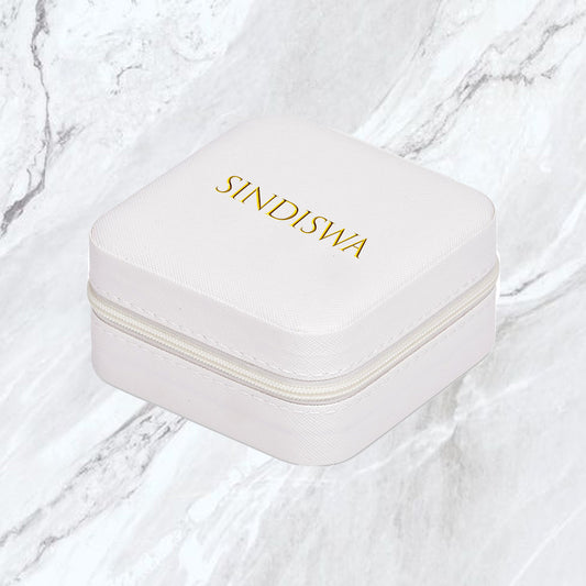 Elegance Travel jewellery Box - Gold Name
