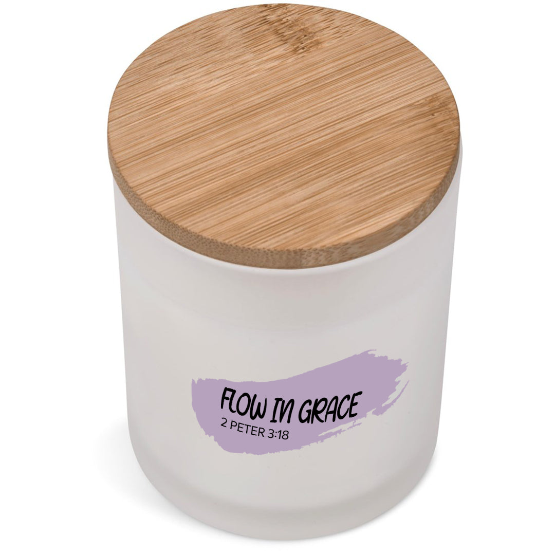 Personalised Graceful Flow Scented Candle