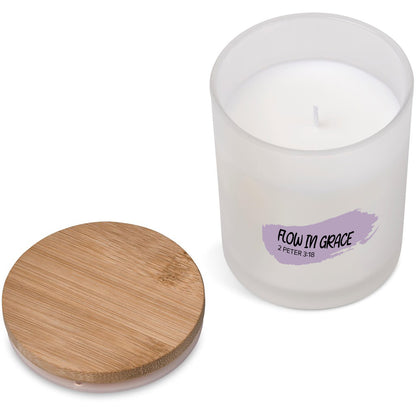 Personalised Graceful Flow Scented Candle