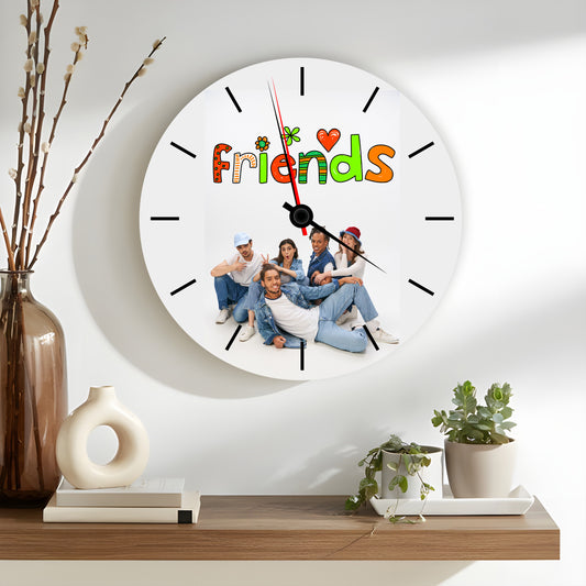 Personalised Wall Clock - Friendship Memory