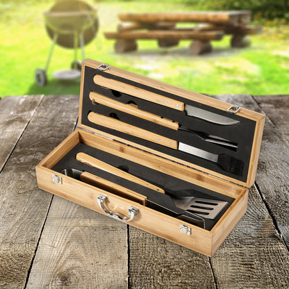 Personalised Bambo Braai Set - Name ONLY