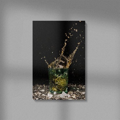 Glass Splash Canvas