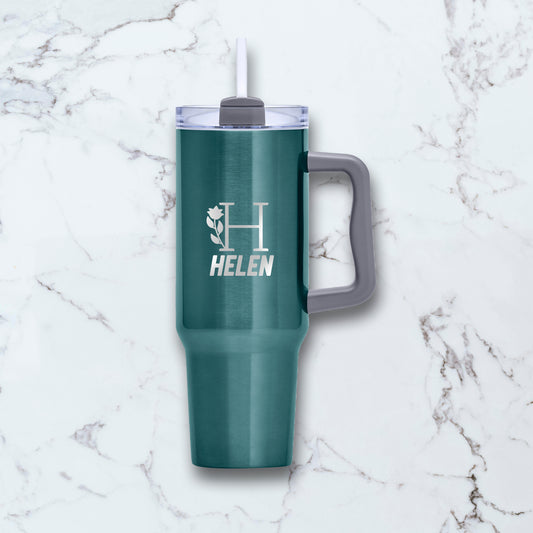 Titan Thermal Stainless Steel Vacuum Mug - Name