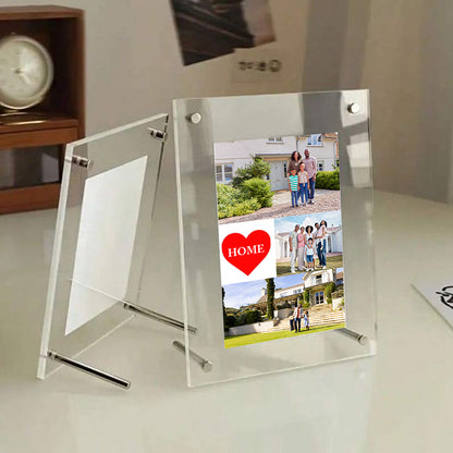 Personalised Acrylic Frame - Home + Photos
