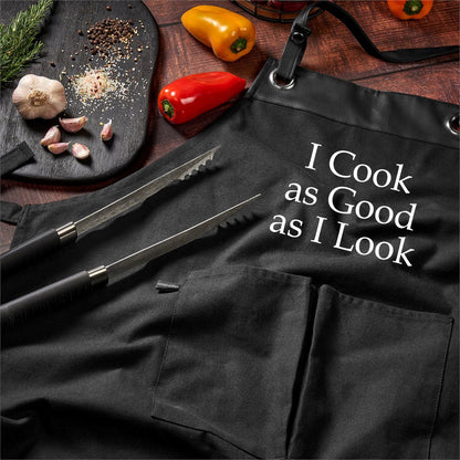 Flamebound Braai Apron - I cook as I look