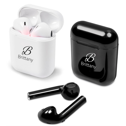Personalised Ignitis TWS Earbuds - Initial + Name
