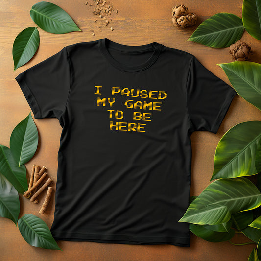 Black T-Shirt - My game