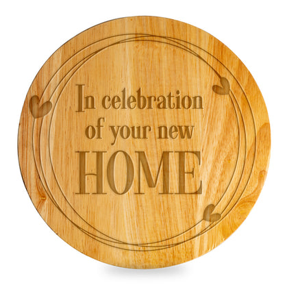Personalized Ava Cheese Board Set Message