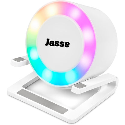 SmartStation Bluetooth Speaker, Wireless Charger, Phone Stand & Night Light - Bold Name