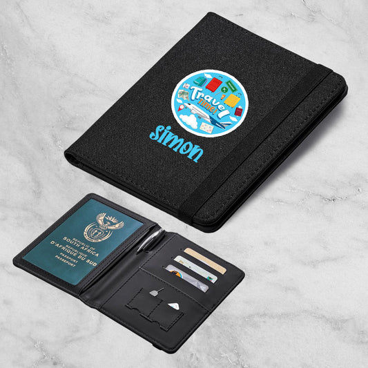 Personalised Travel Time Passport Travel Wallet