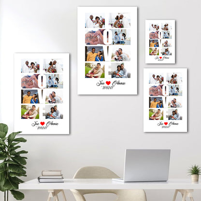 Personalised Canvas - Love + Name