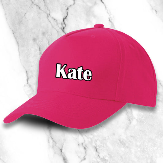 Personalized Cap Pink Kate