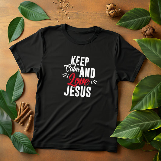 Black T-Shirt - Keep calm