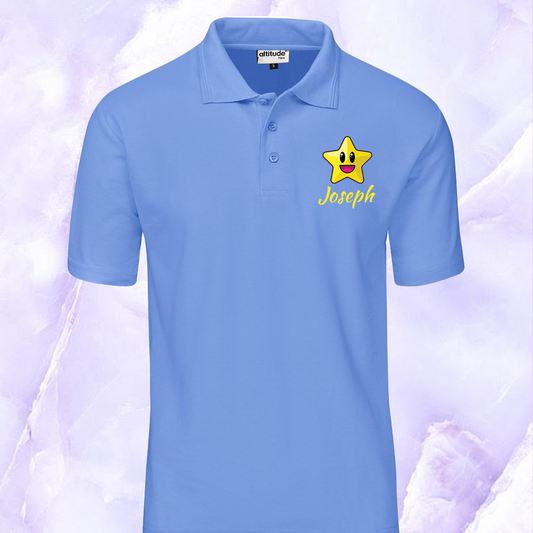 Kids Star Golf Shirt