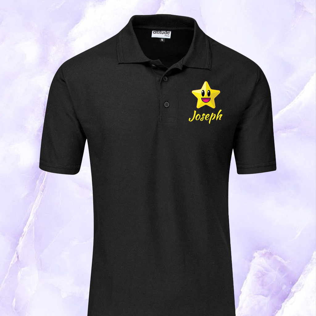 Kids Star Golf Shirt