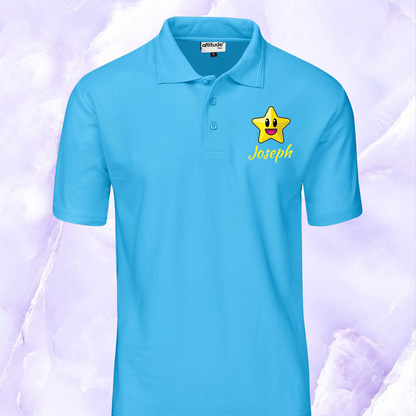 Kids Star Golf Shirt