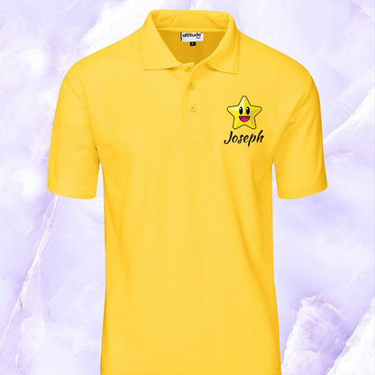 Kids Star Golf Shirt