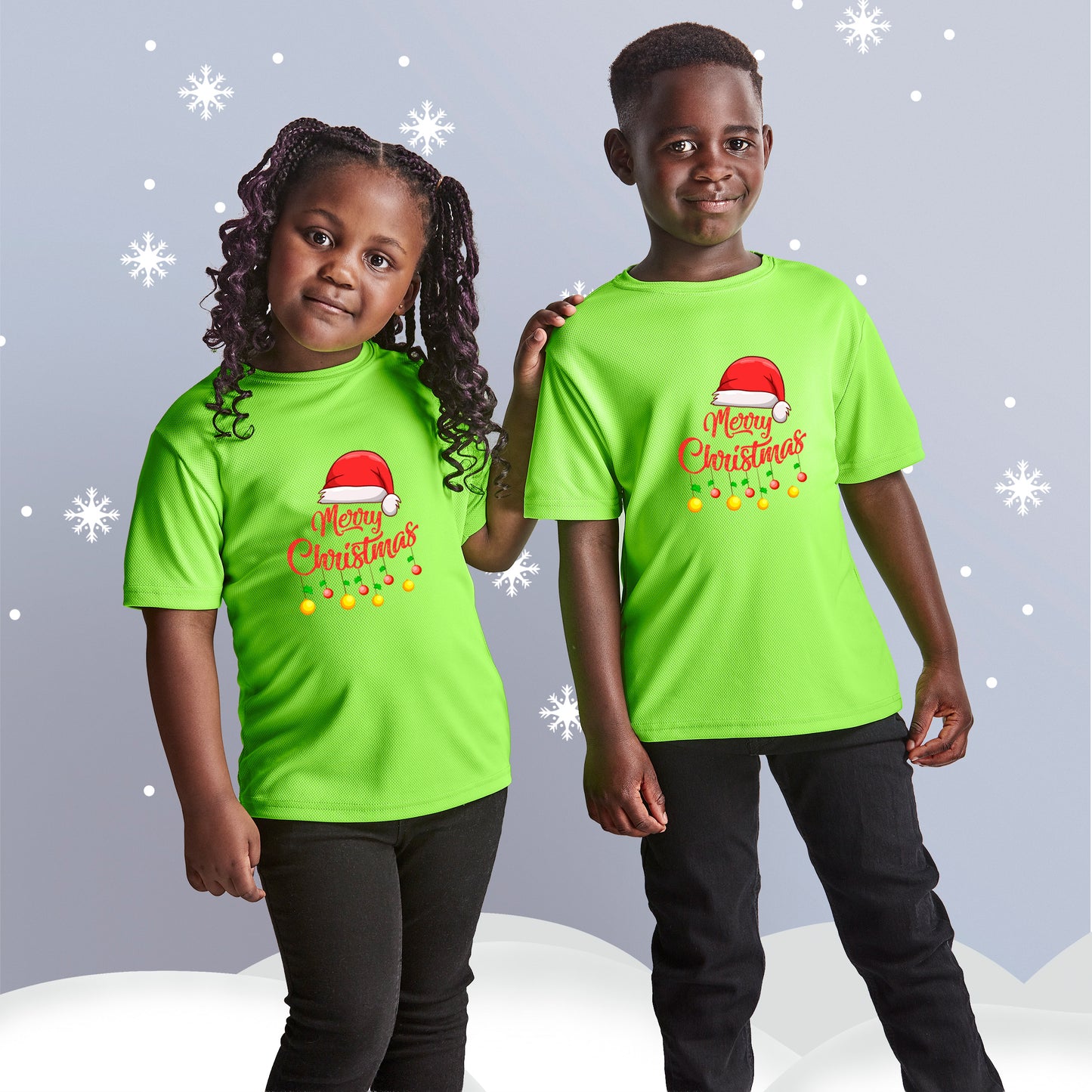 Kids All Star T-Shirt - Merry Christmas