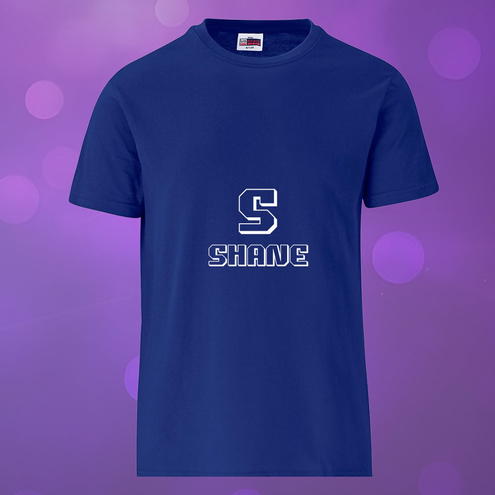 Kids Super Club 150 T-Shirt - Initial + Name