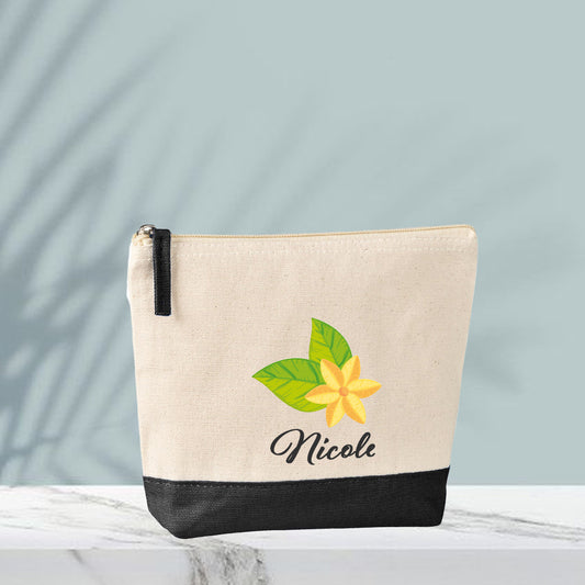 Cotton Ease Cosmetic Bag - Art + Name